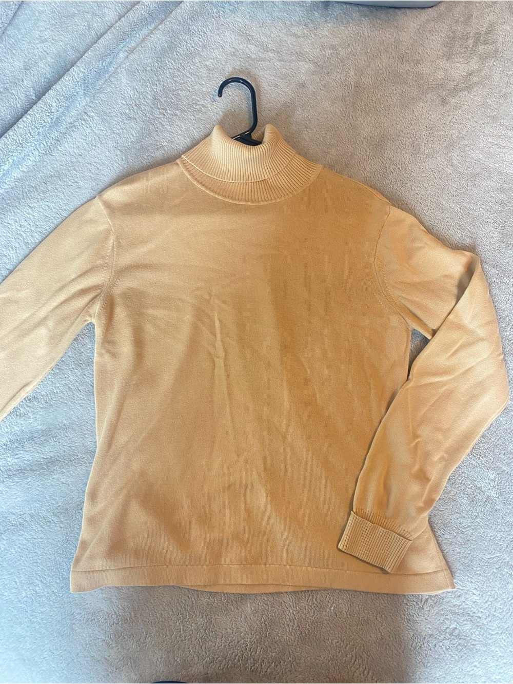 Talbots Golden Beige Turtleneck Sweater